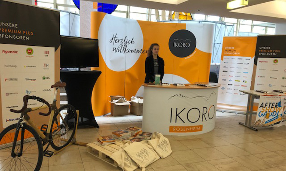 Messestand Ikoro Werbegeschenke