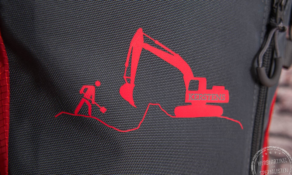 Werbedruck auf Halfar Trail Rucksack