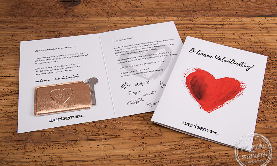 Valentinstagsgeschenk f&uuml;r Mitarbeiter