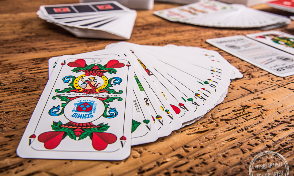 Spielkarten als Give Away