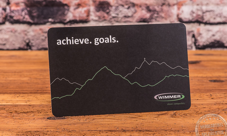 Schneidebrett Bergmotiv als bedruckter Werbeartikel