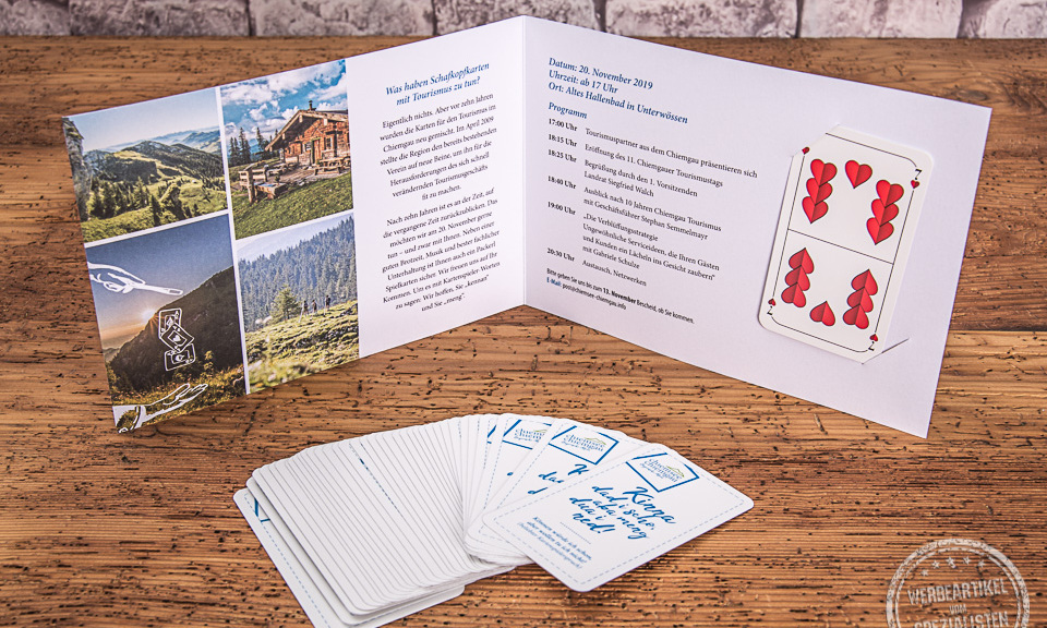 Spieldkarten Werbegeschenk