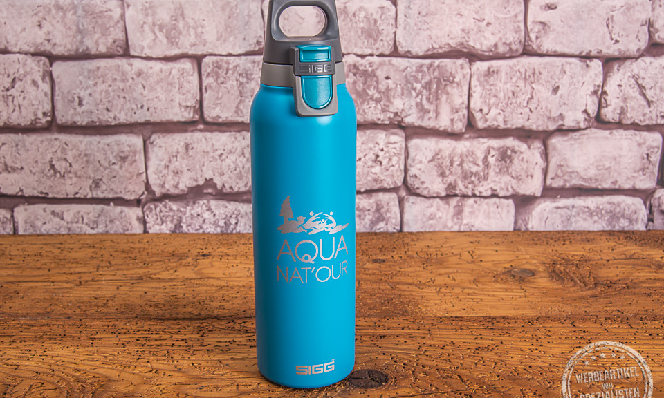 SIGG Hot Cold Thermosflasche f&uuml;r warme und kalte Getr&auml;nke als Werbeartikel