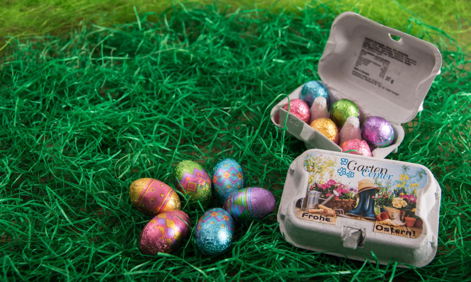 werbemax Ostereier aus Schokolade