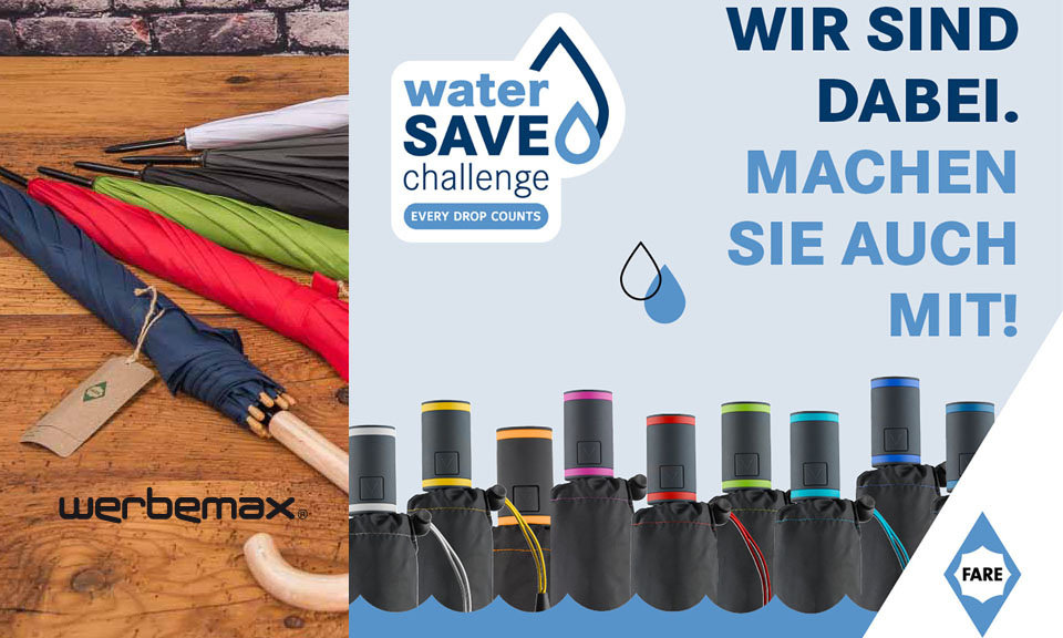 Fare Regenschirm Water Save Challenge 