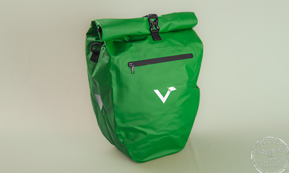 Valkental Gepäckträgertasche grün