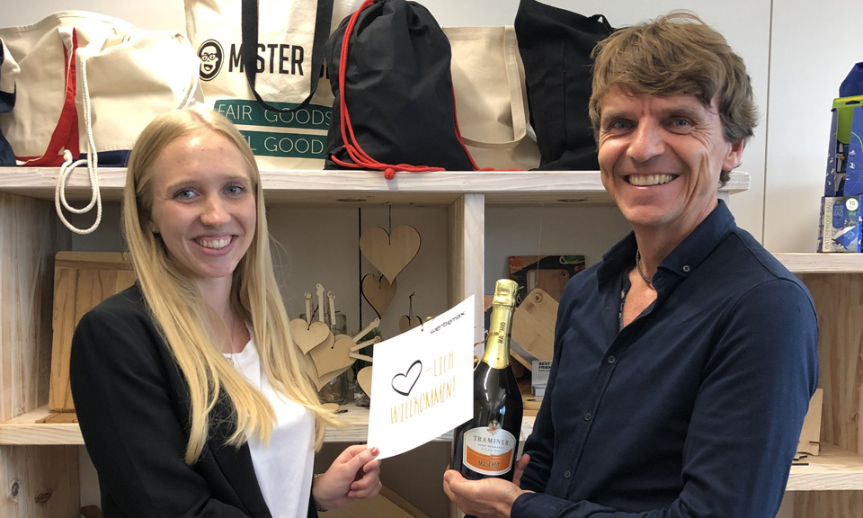 Veronika verst&auml;rkt unser Team