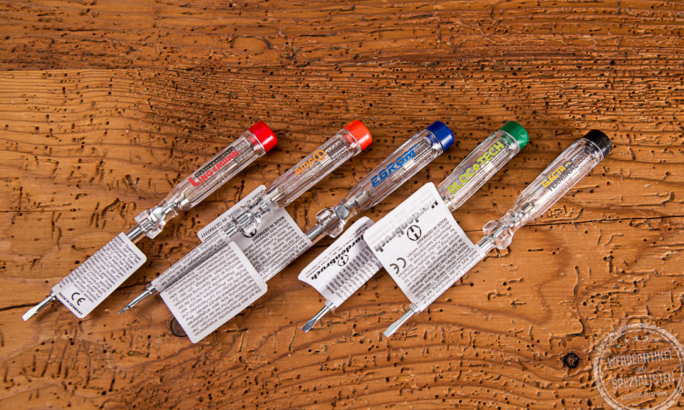 Werbeartikel mit Logo Hardenbruch Phasenpr&uuml;fer transparent 