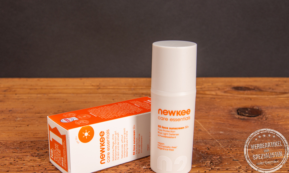 50+ Sonnencreme von der nachhaltigen Marke newkee von Manuel Neuer und Angelique Kerber