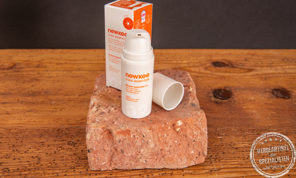 50+ Sonnencreme von der nachhaltigen Marke newkee von Manuel Neuer und Angelique Kerber