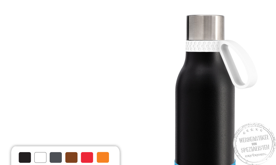 Retumbler MyNizza II Trinkflasche als Werbeartikel.