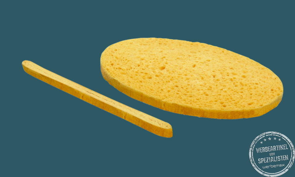 Quellschwamm SLIM als Werbeartikel