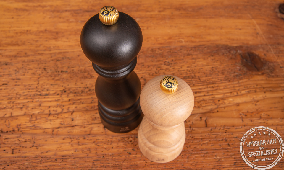 Salz- und Pfefferm&uuml;hle Peugeot PARIS als Werbeartikel.