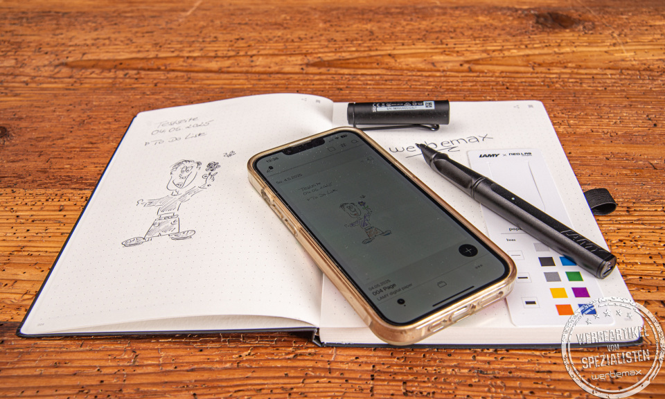 LAMY ncode Schreibset als modernes Business-Geschenk mit Mehrwert.