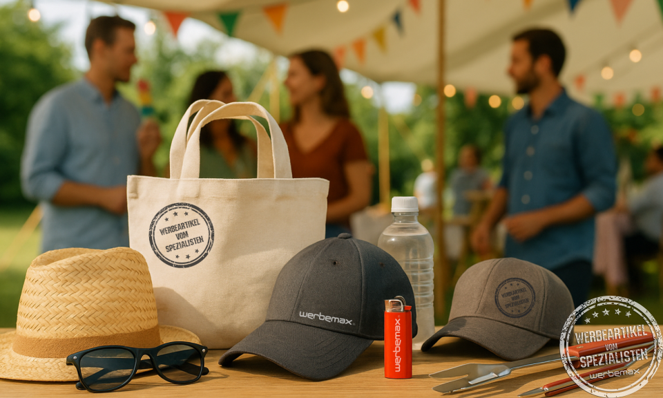 Werbeartikel für das Mitarbeiterfest.