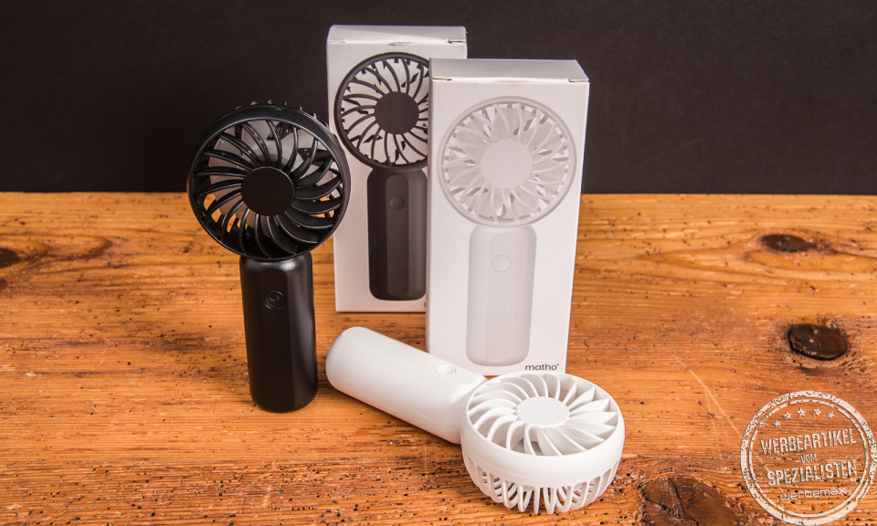 Handventilator als Festival Werbemittel f&uuml;r Sommer Events und Promotion mit hoher Sichtbarkeit im Festival Marketing.