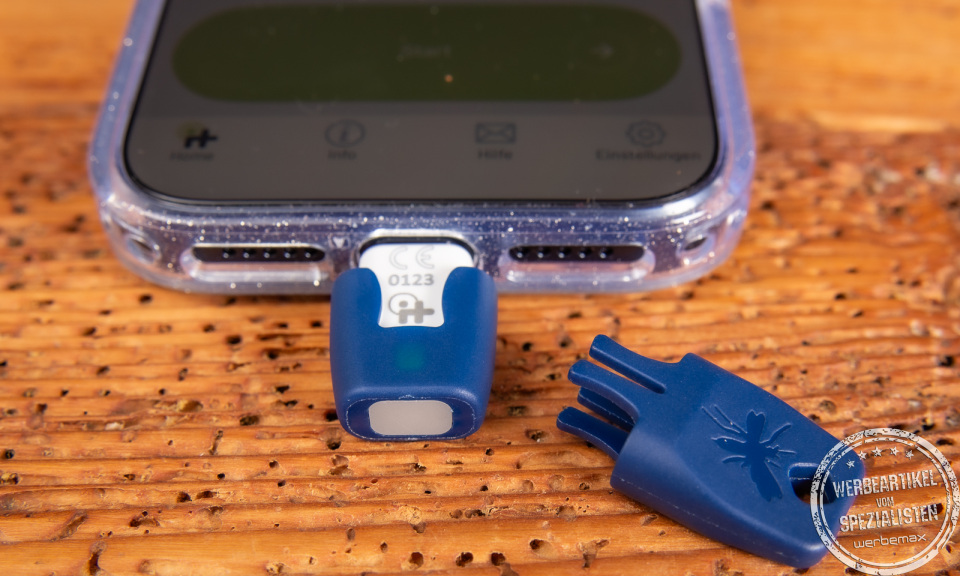 heat it Insektenstichheiler als innovativer Festival Werbeartikel f&uuml;r Event Marketing und Sommer Festivals.