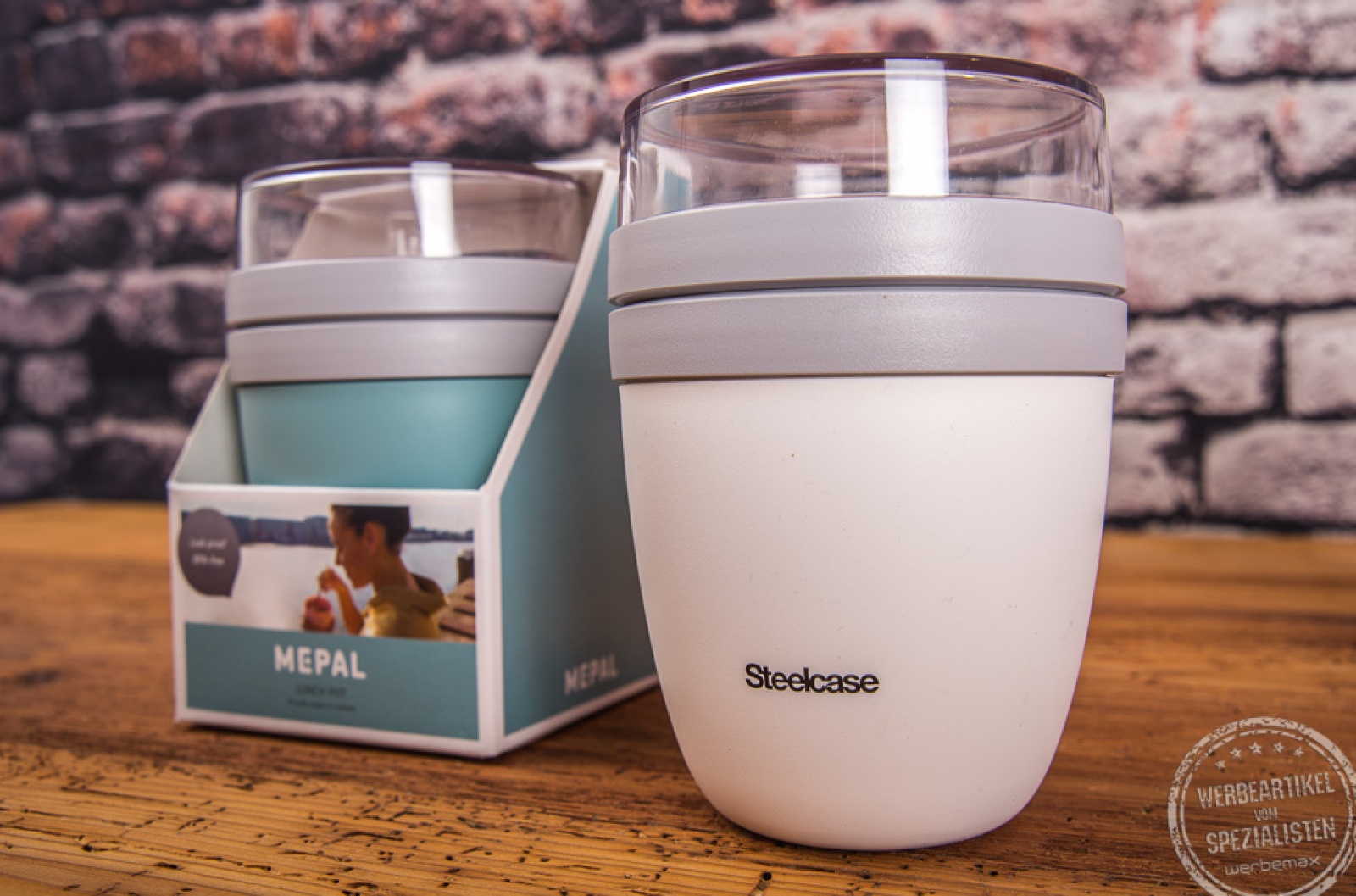 Lunchbox personnalisée Mepal 'Lunchpot Ellipse' - Bemyself