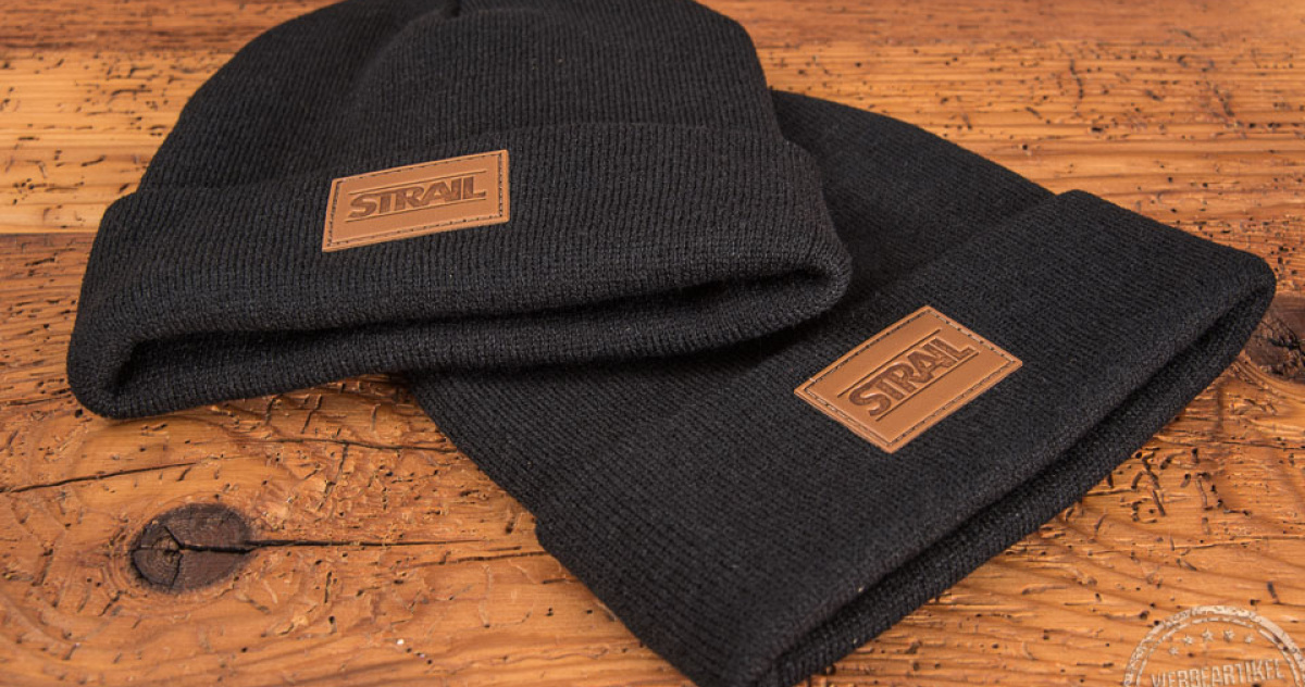 strail m&uuml;tze mit lederpatch