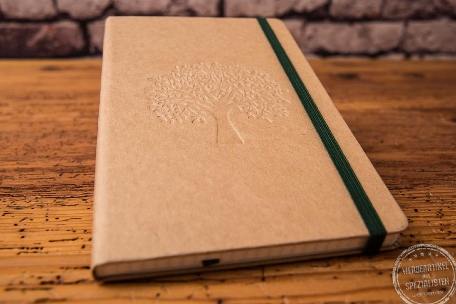 Eco Paperbook mit Gummiband