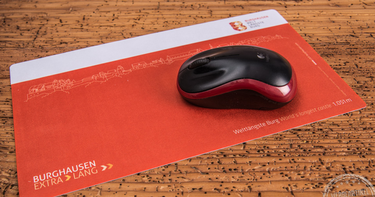 Mousepad bedruckt Burghausen