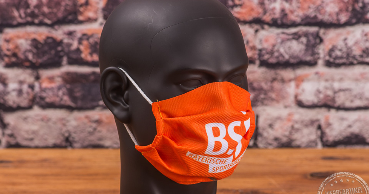 bedruckte mund-nasen-masken