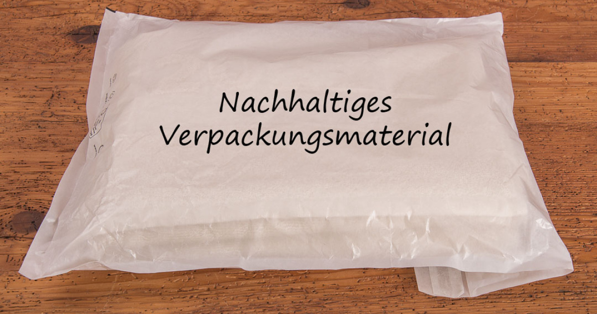 Handtuch in nachhaltiger Verpackung 