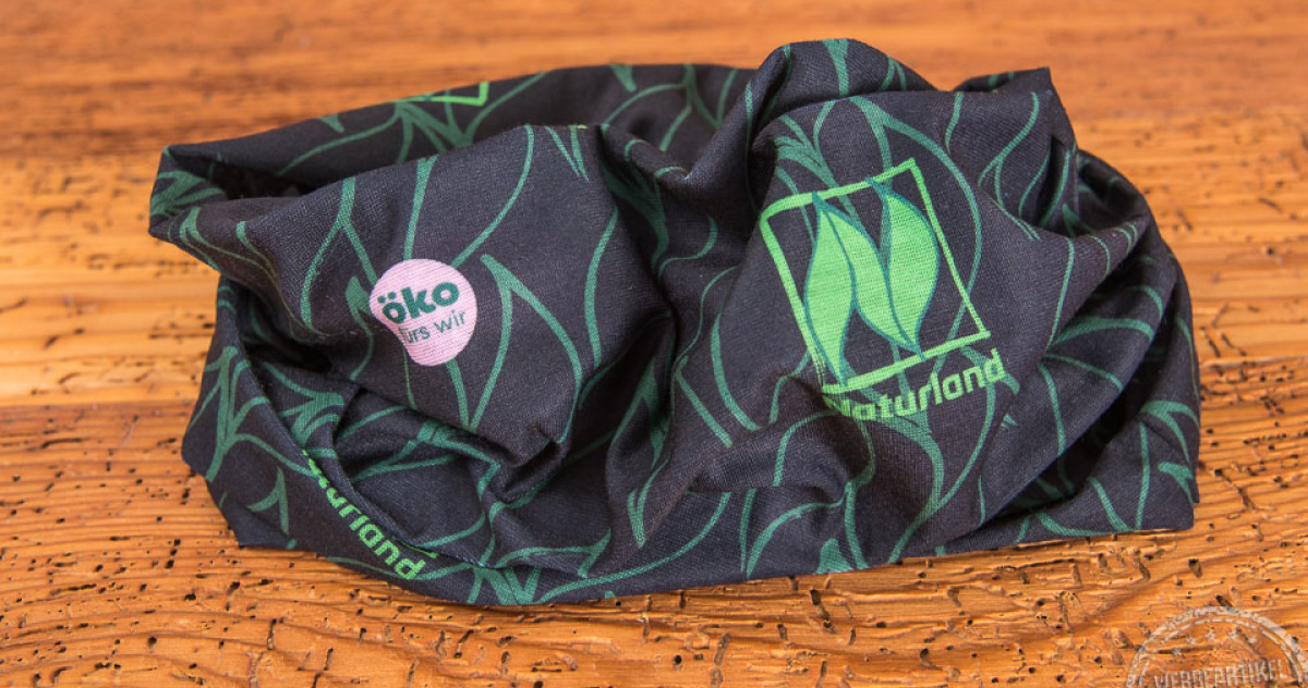 bandana mit werbedruck