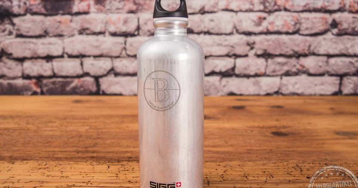 SIGG Trinkflasche mit Logo