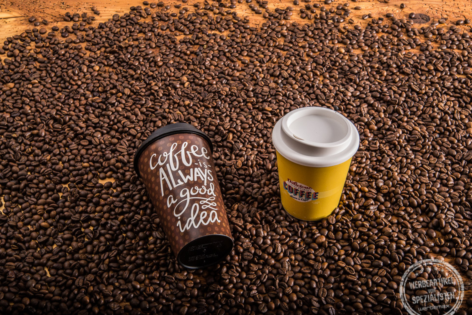 werbemax Kaffebecher Premium Imould mit Logo