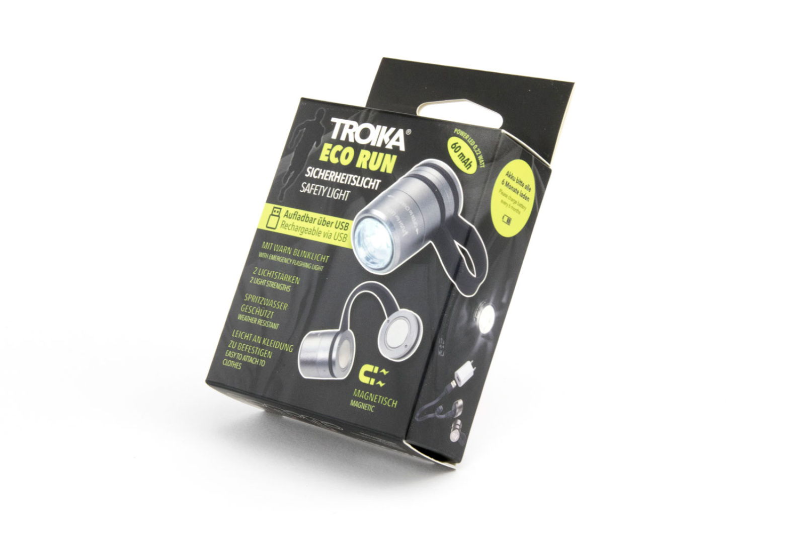Troika Taschenlampe Eco Run