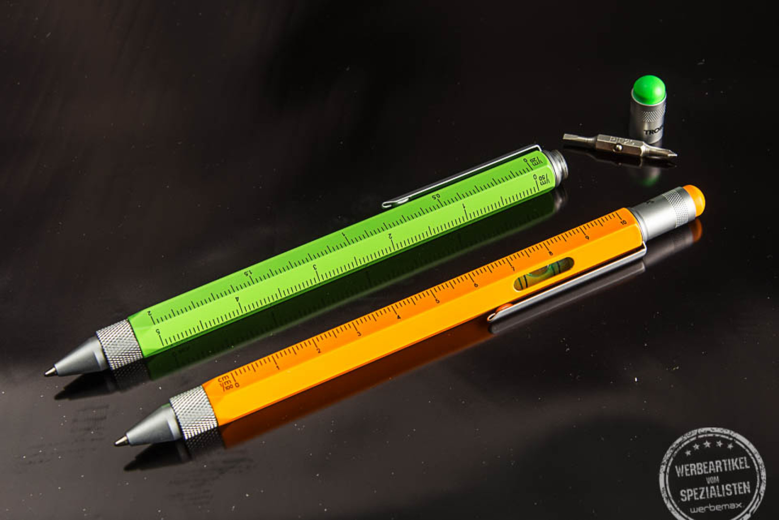 TROIKA CONSTRUCTION Stift mit vielen Funktionen inkl. Werbedruck