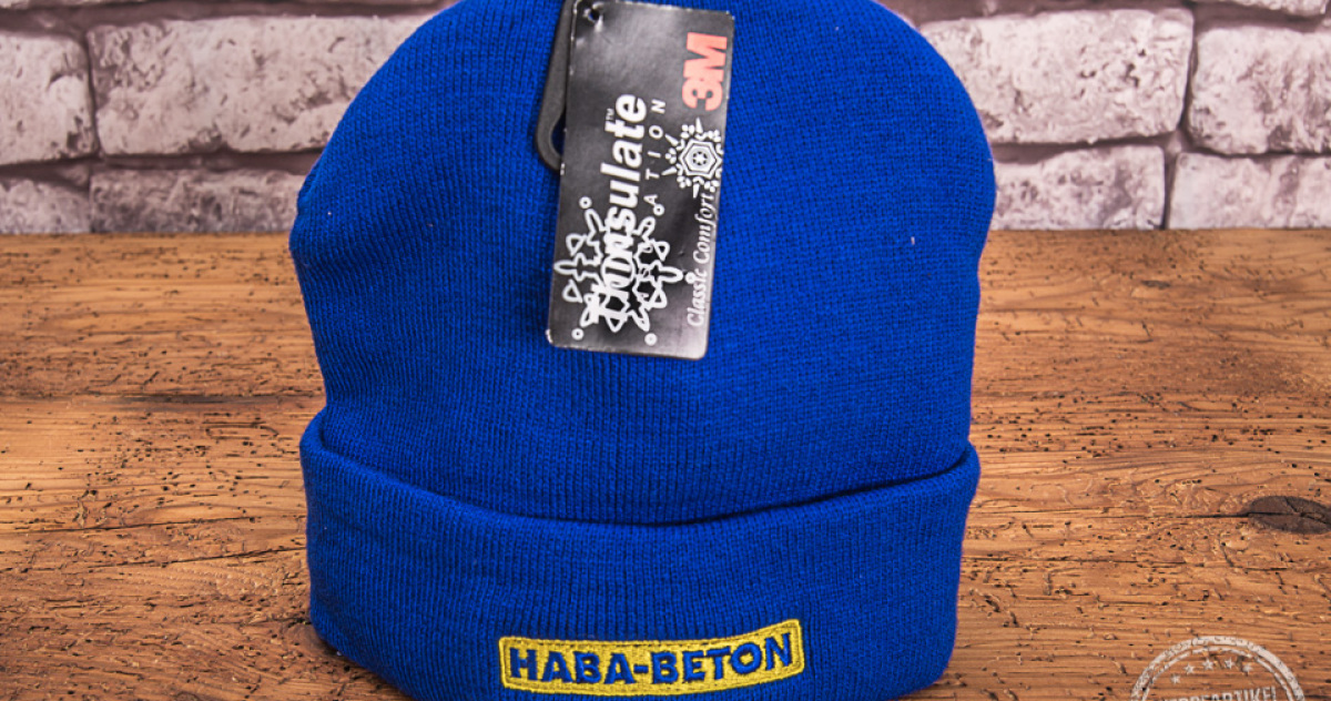 Werbem&uuml;tze Haba Beton