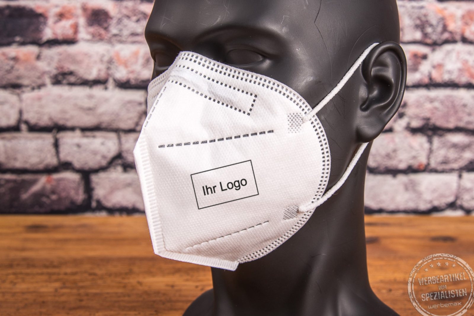 FFP2 Maske mit Logodruck