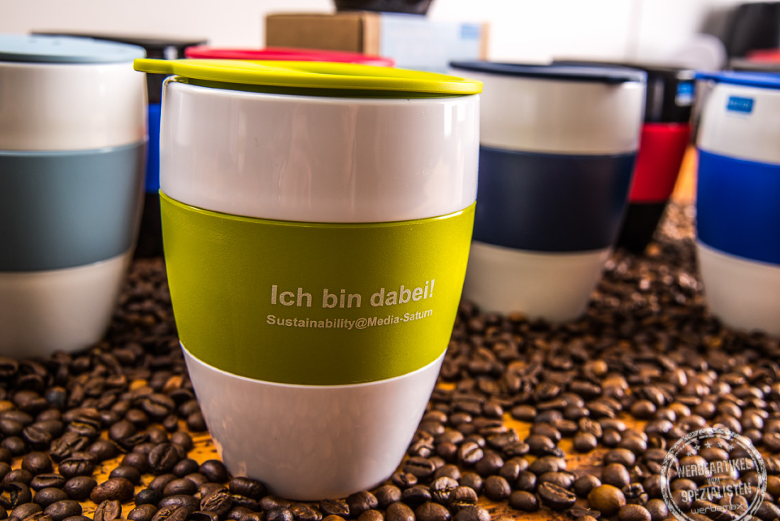 Design Kaffeebecher made in germany mit Logo