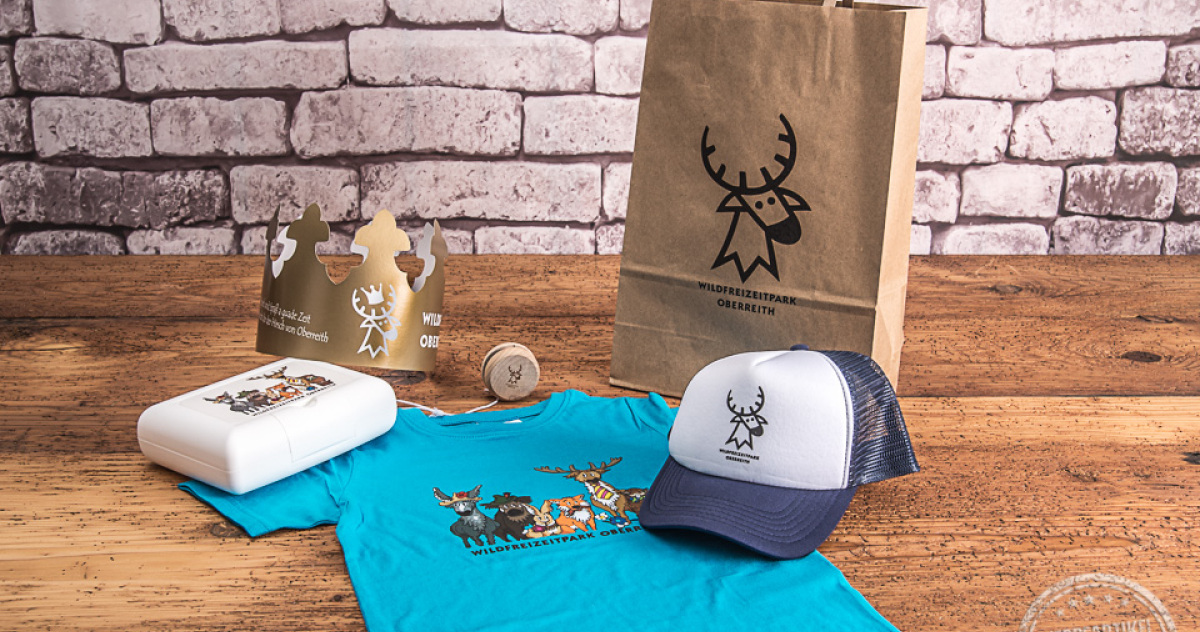 Merchandise Artikel des Wildfreizeitpark Oberreith 