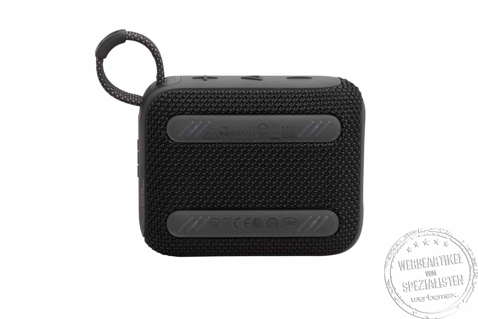 JBL GO4 Bluetooth Speaker in Schwarz Rückseite