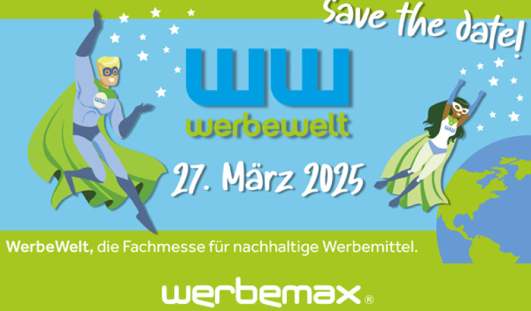 WerbeWelt 2025 Fachmesse für nachhaltige Werbemittel