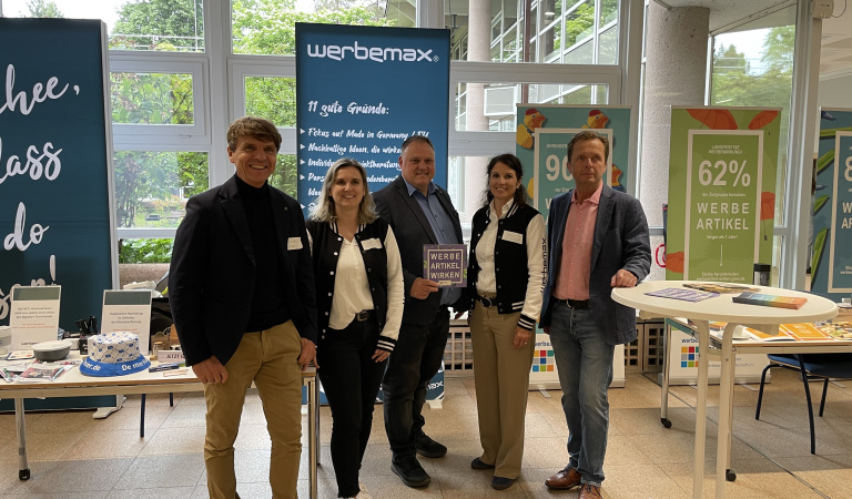 werbemax und das GWW Team am Stand in der TH Rosenheim zur AFM Tagung 2025