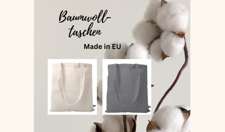 Baumwolltaschen Made in EU