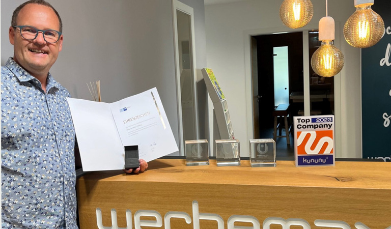 Ehrung Christian H&ouml;fling f&uuml;r 10-j&auml;hriges Ehrenamt IHK M&uuml;nchen-Oberbayern