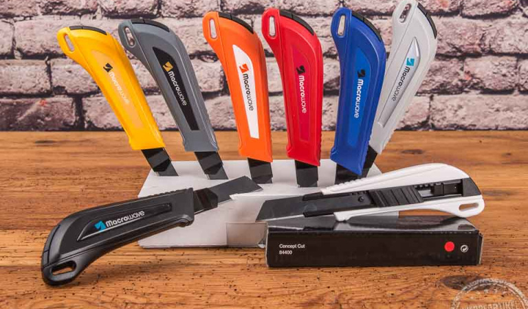 Cuttermesser als Werbemittel
