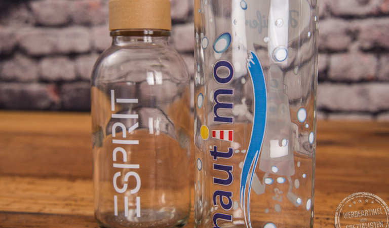 logo flasche glas