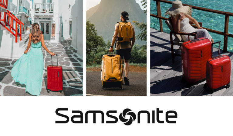 Samsonite Koffer Taschen Rucksäcke als Werbeartikel