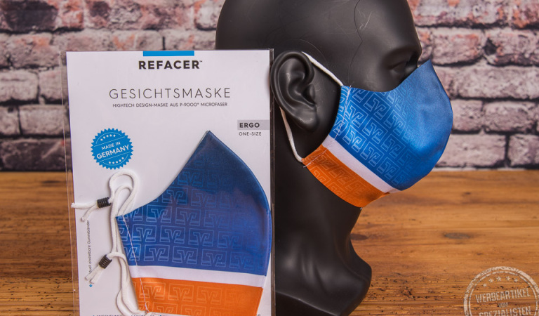 Refacer Mund-Nasen-Maske im eigenen Design