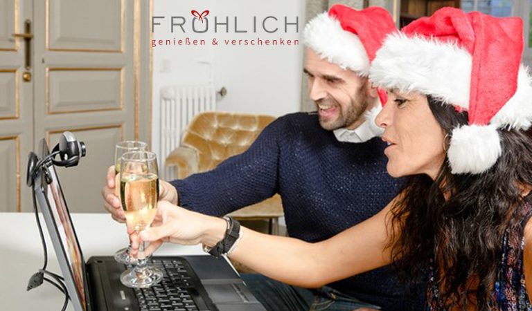 virtuelle Weihnachtsfeier