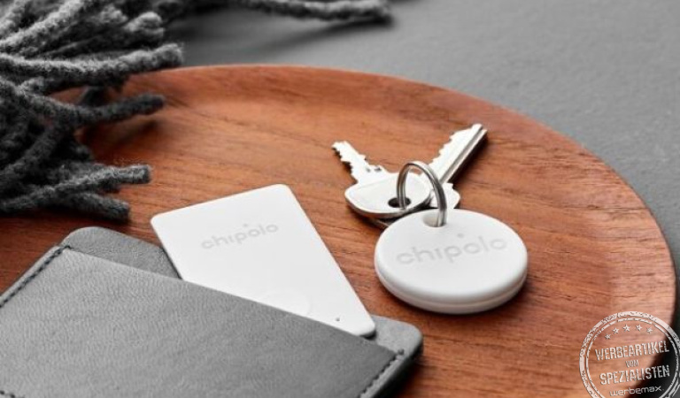 Werbegeschenke Schlüsselfinder - Chipolo in Weiß