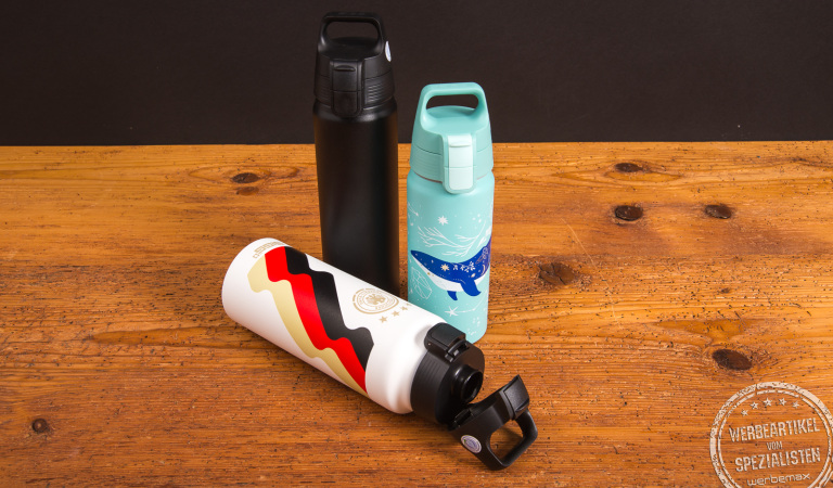 SIGG WMB One Trinkflaschen in verschiedenen Designs und Farben – bedruckbar als hochwertiger Werbeartikel bei werbemax.