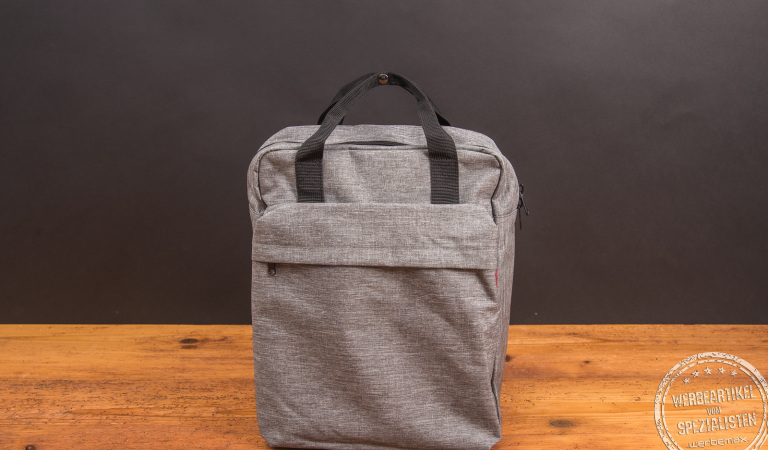 reisenthel Rucksack twist silver – moderner Business-Rucksack als nachhaltiges Werbegeschenk und Mitarbeitergeschenk