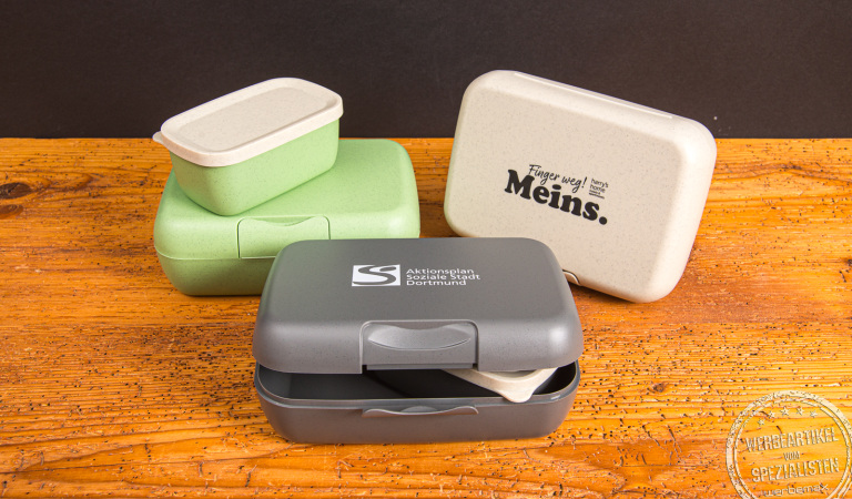 koziol Candy Lunchboxen als nachhaltige Werbeartikel – individuell mit Logo bedruckt, umweltfreundlich und ideal für Mitarbeitergeschenke oder Promotion-Aktionen.